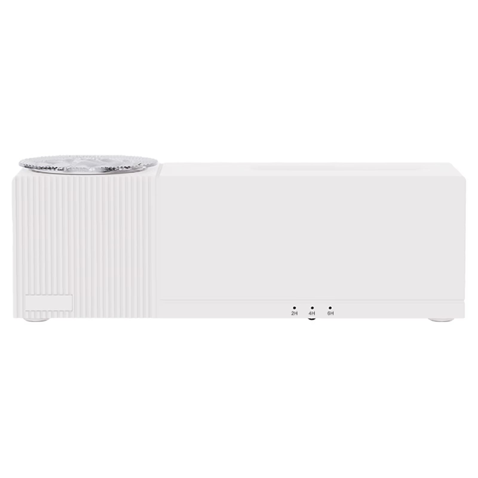 Flame Air Diffuser Humidifier with Ocean Wave Projector Light Cool Mist Humidifier Air Humidifier for Home Decor/Relaxation/Gift