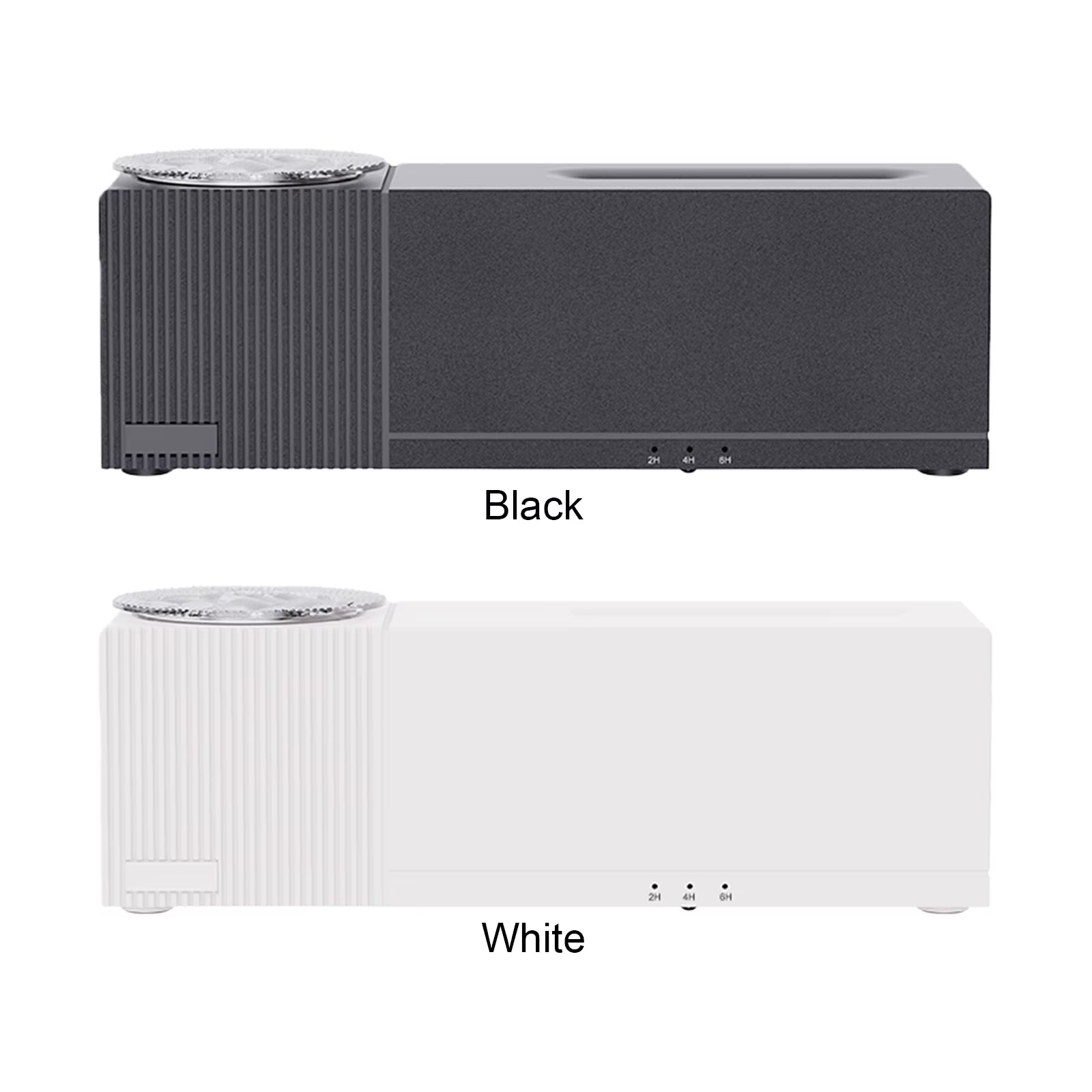 Flame Air Diffuser Humidifier with Ocean Wave Projector Light Cool Mist Humidifier Air Humidifier for Home Decor/Relaxation/Gift