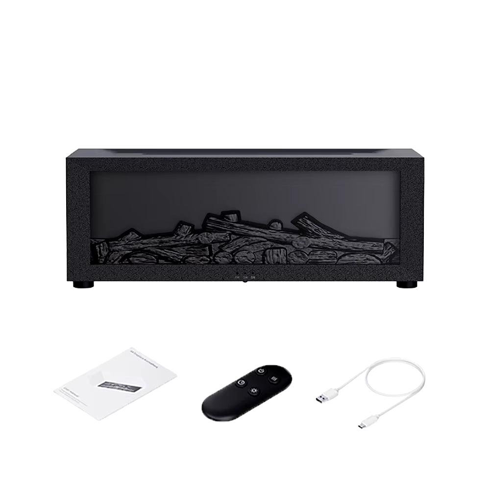 Flame Aroma Humidifier & Essential Oil Diffuser with Night Light - Elevate Your Home Fragrance Experience