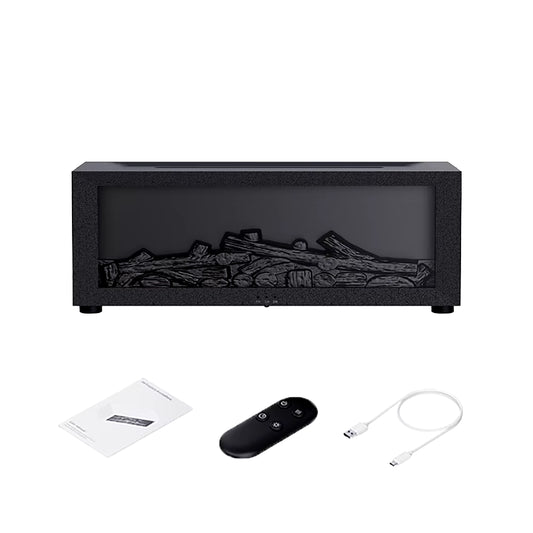 Flame Aroma Humidifier & Essential Oil Diffuser with Night Light - Elevate Your Home Fragrance Experience