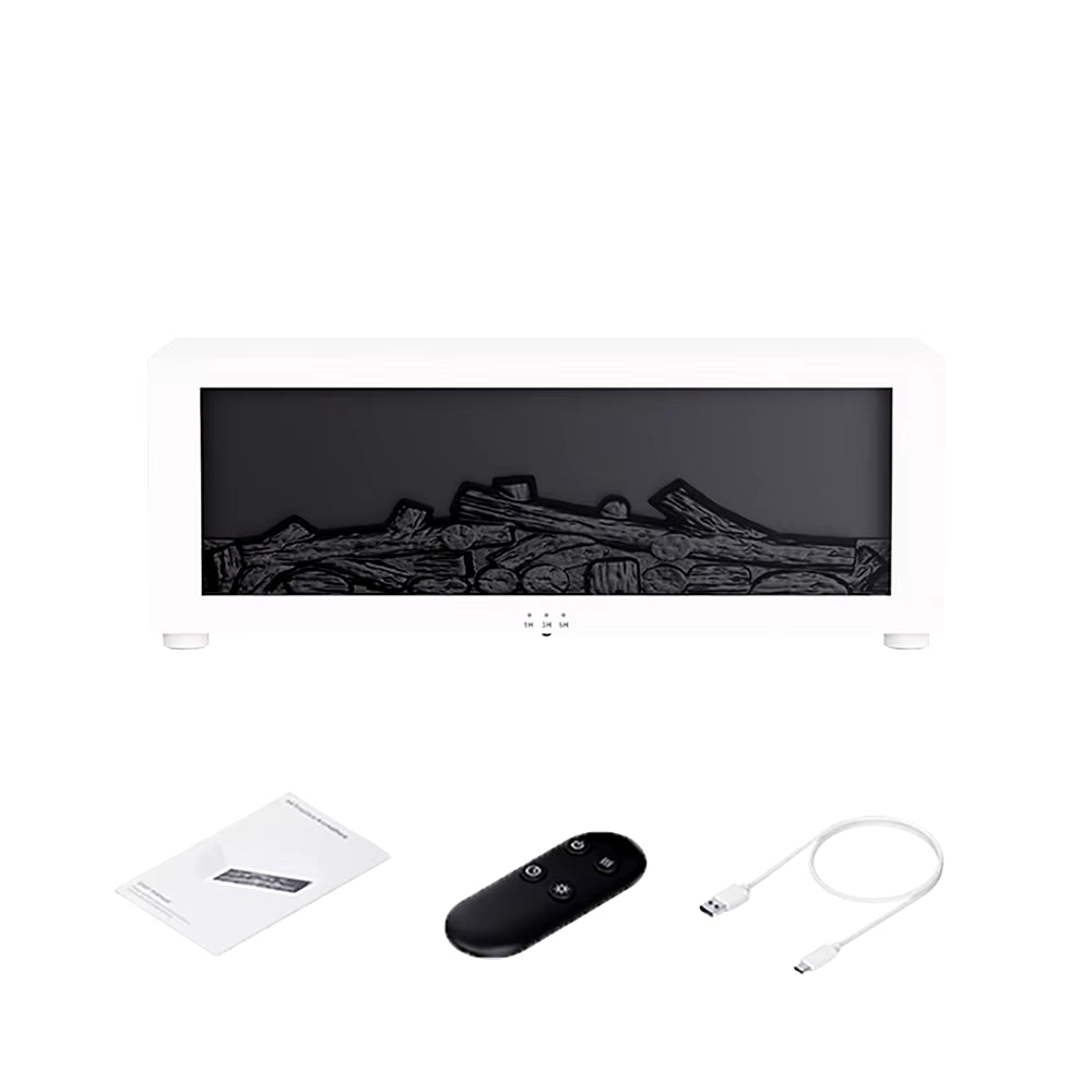 Flame Aroma Humidifier & Essential Oil Diffuser with Night Light - Elevate Your Home Fragrance Experience