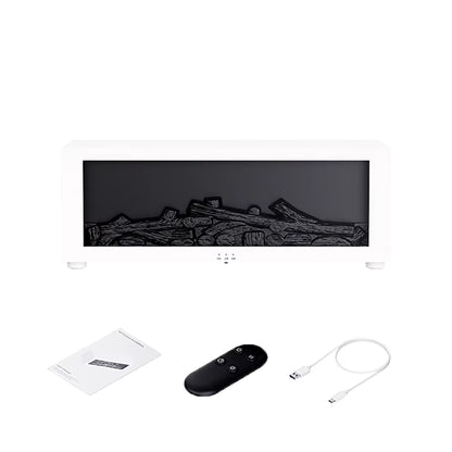 Flame Aroma Humidifier & Essential Oil Diffuser with Night Light - Elevate Your Home Fragrance Experience